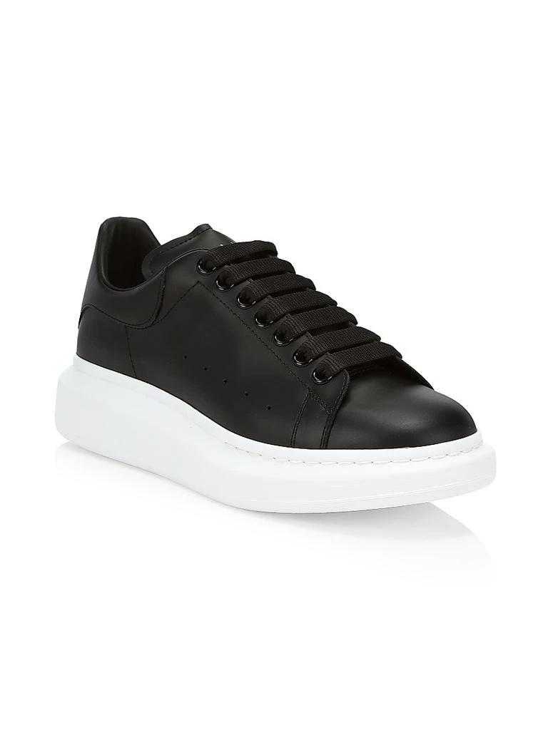 Alexander McQueen Oversized Leather Platform Sneakers 2