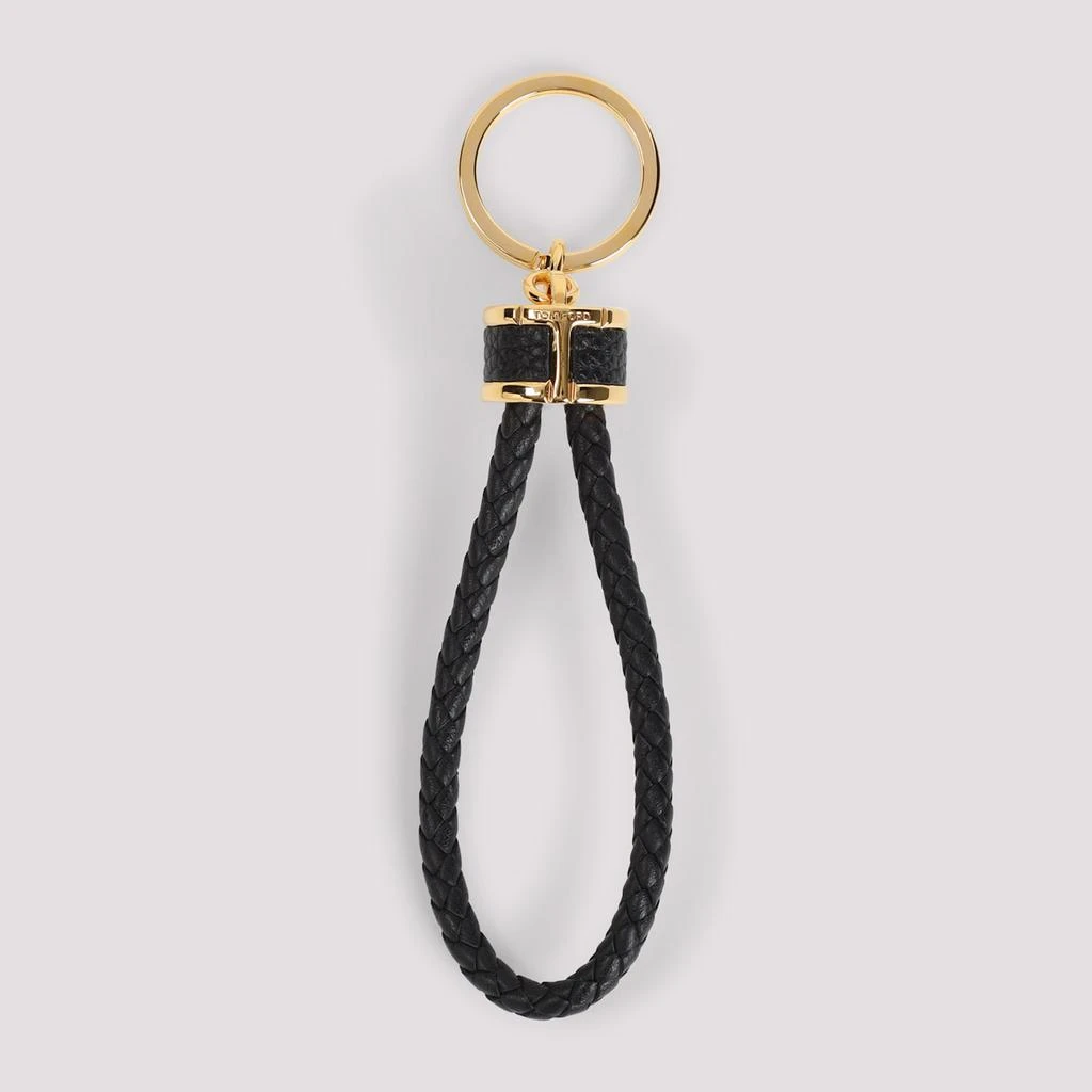 Tom Ford Calf Leather Key Ring 1