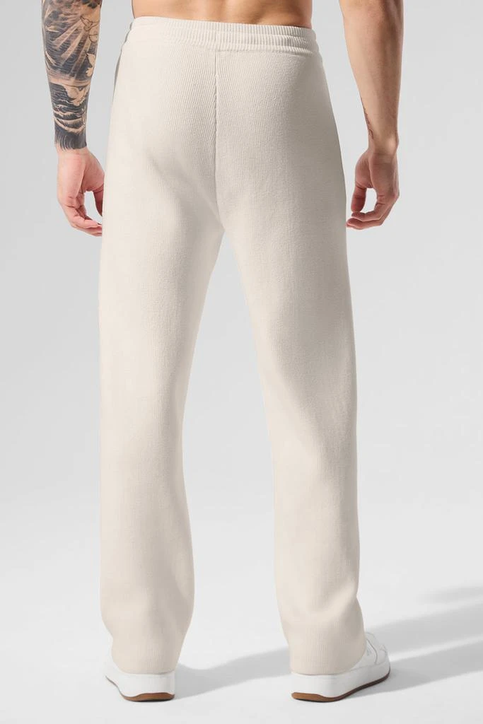 Alo Scholar Straight Leg Sweatpant - Ivory 2