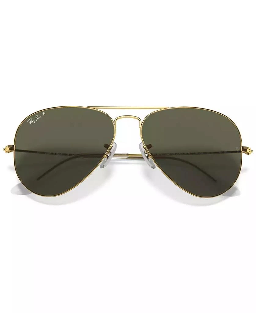Ray-Ban Unisex Polarized Sunglasses, RB3025 AVIATOR CLASSIC 6