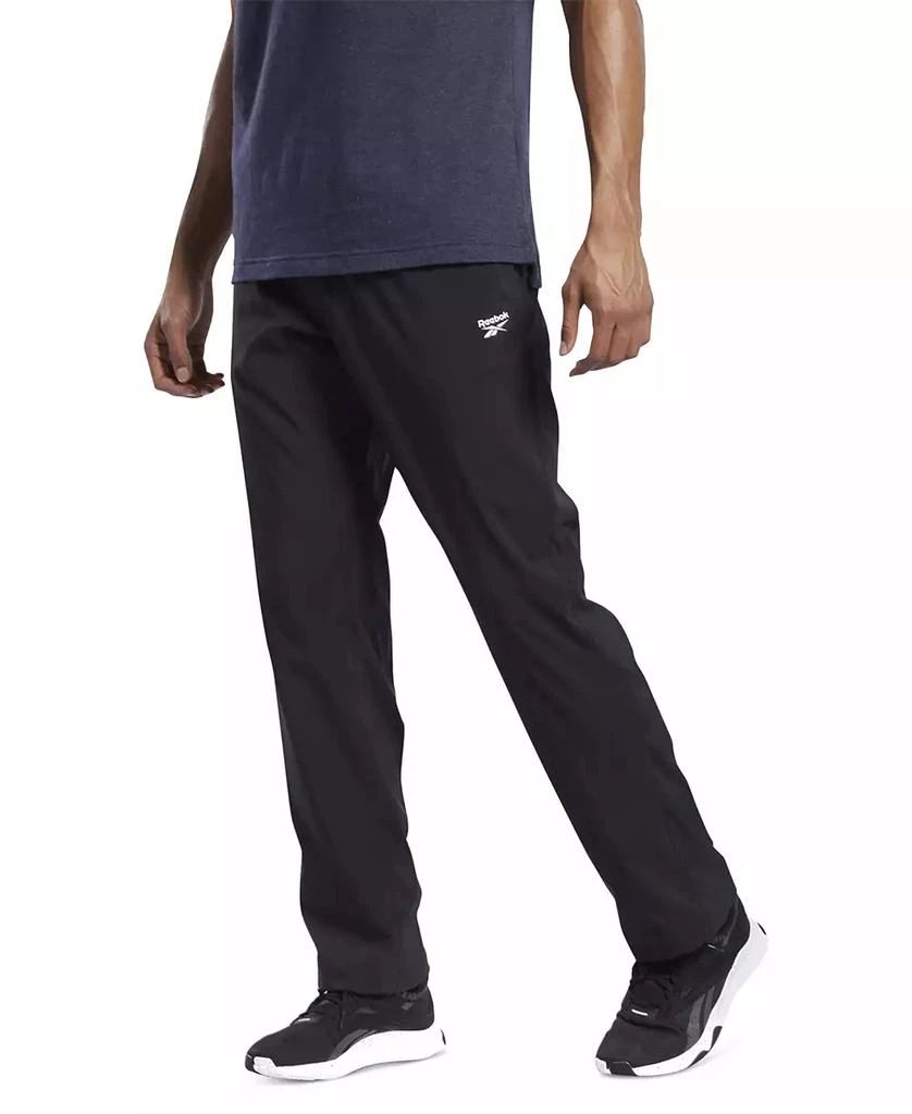 Reebok Men's Identity Training Essentials Regular-Fit Moisture-Wicking Drawstring Pants 1