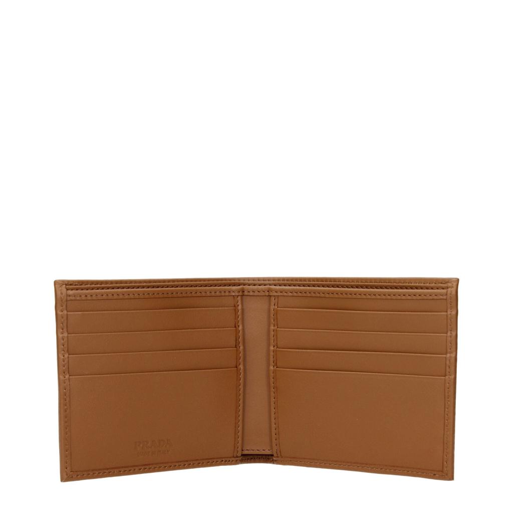 Prada Prada Brown Fabric Wallet