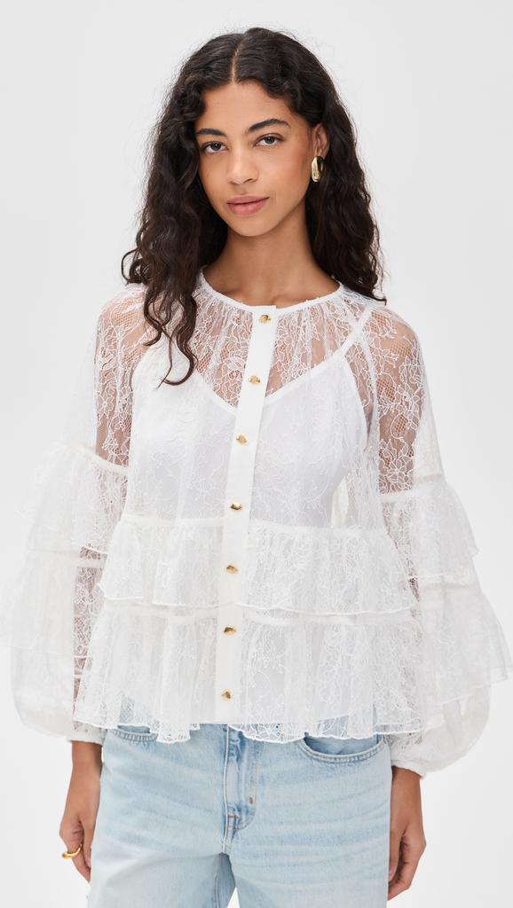 Aje Primrose Blouse