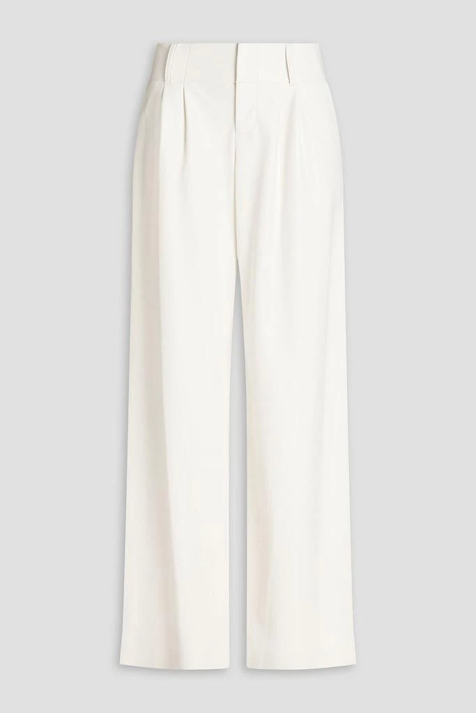 Alice + Olivia Anders faux leather wide-leg pants 1