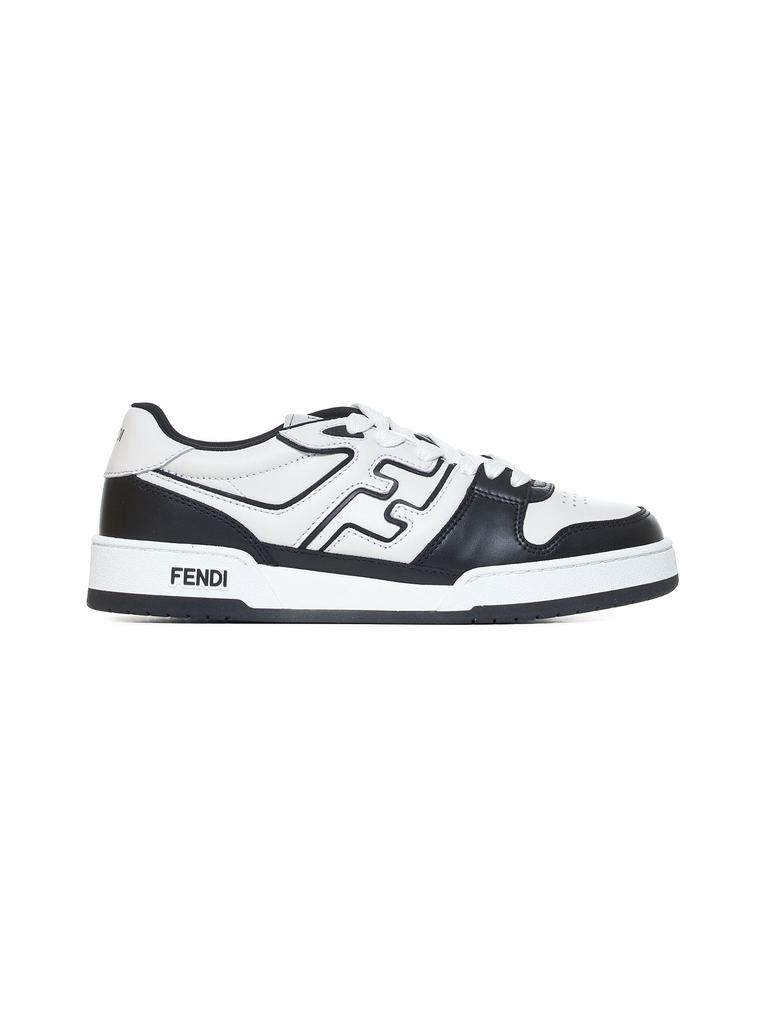 Fendi FENDI | Fendi Match leather sneakers | Man | 5