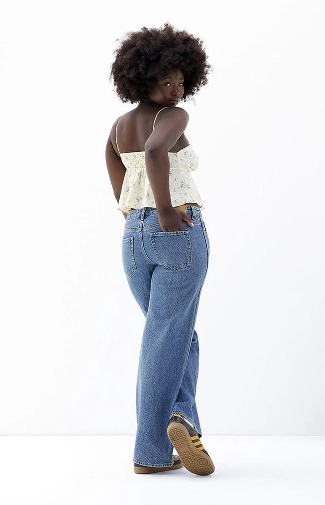 PacSun Casey Medium Wash Low Rise Baggy Jeans 2