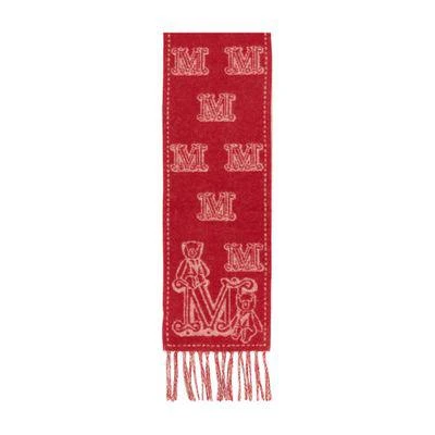 Max Mara Wsanima logo scarf 1