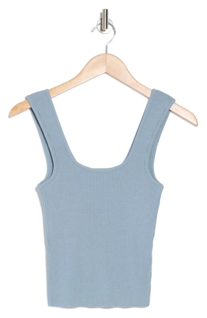 Vince Sweetheart Neck Ribbed Crop Tank 3