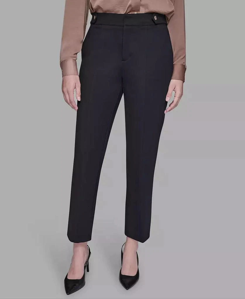 dress pants ankle length Ankle Length Slim Fit Dress Pants | Streets of Seoul main image 1