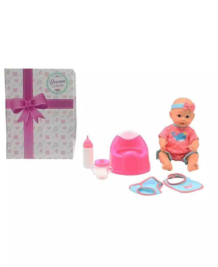 Redbox Dream Collection 14 Inch Drink And Wet Baby Doll With Training Potty 2