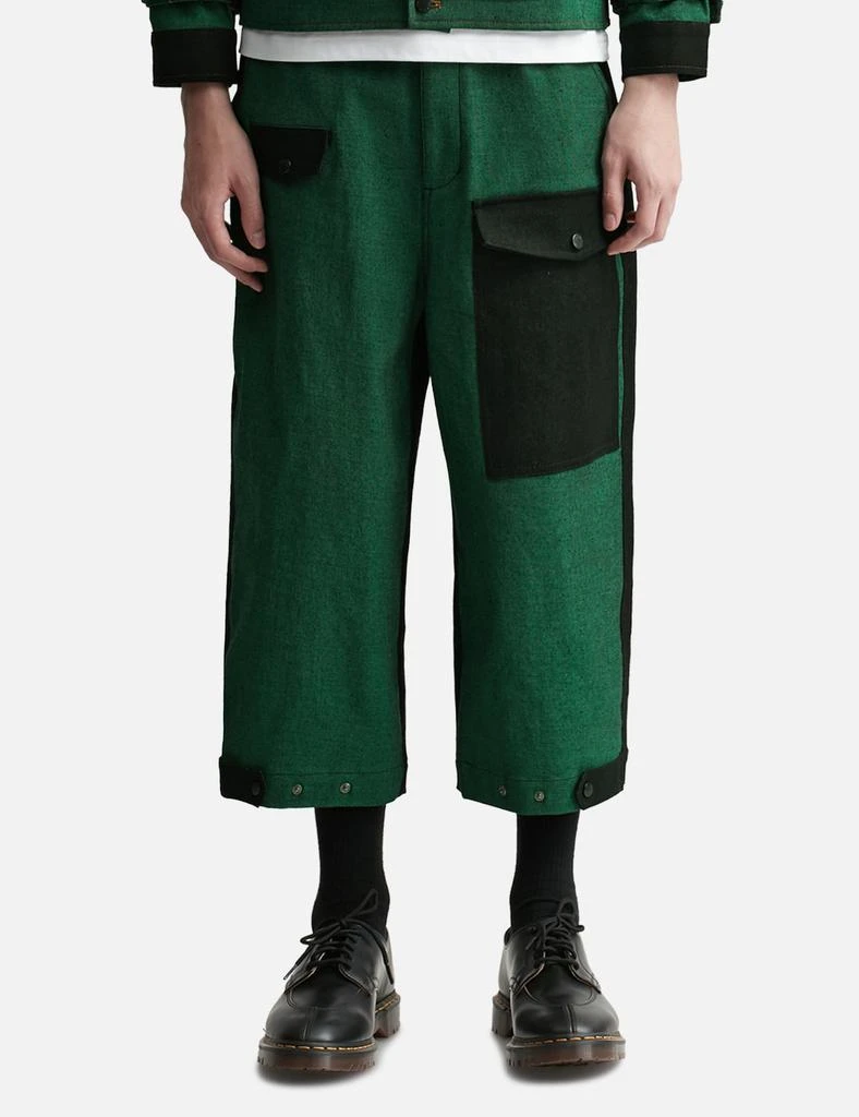 FRIED RICE Unisex Two Tone Wide Leg Pants 3