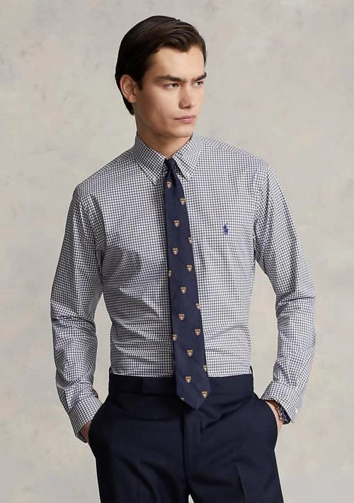 Ralph Lauren Ralph Lauren Slim Fit Gingham Stretch Poplin Shirt 1