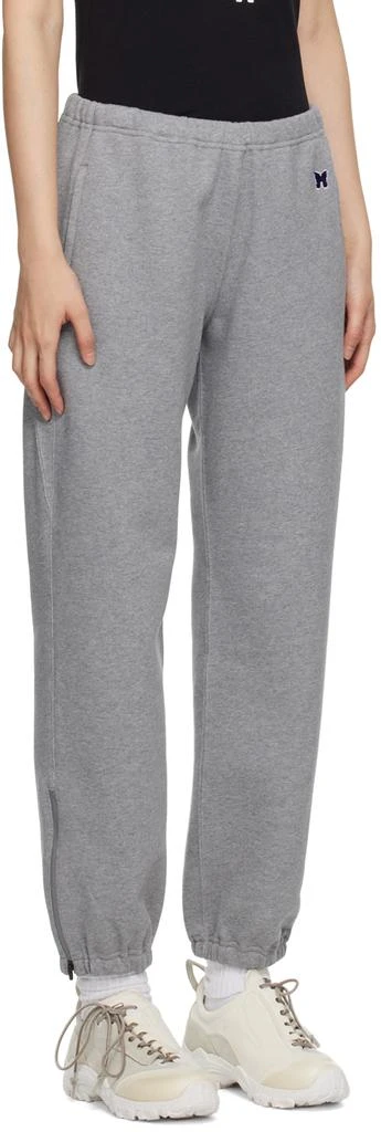 Needles Gray Zip Vent Lounge Pants 2