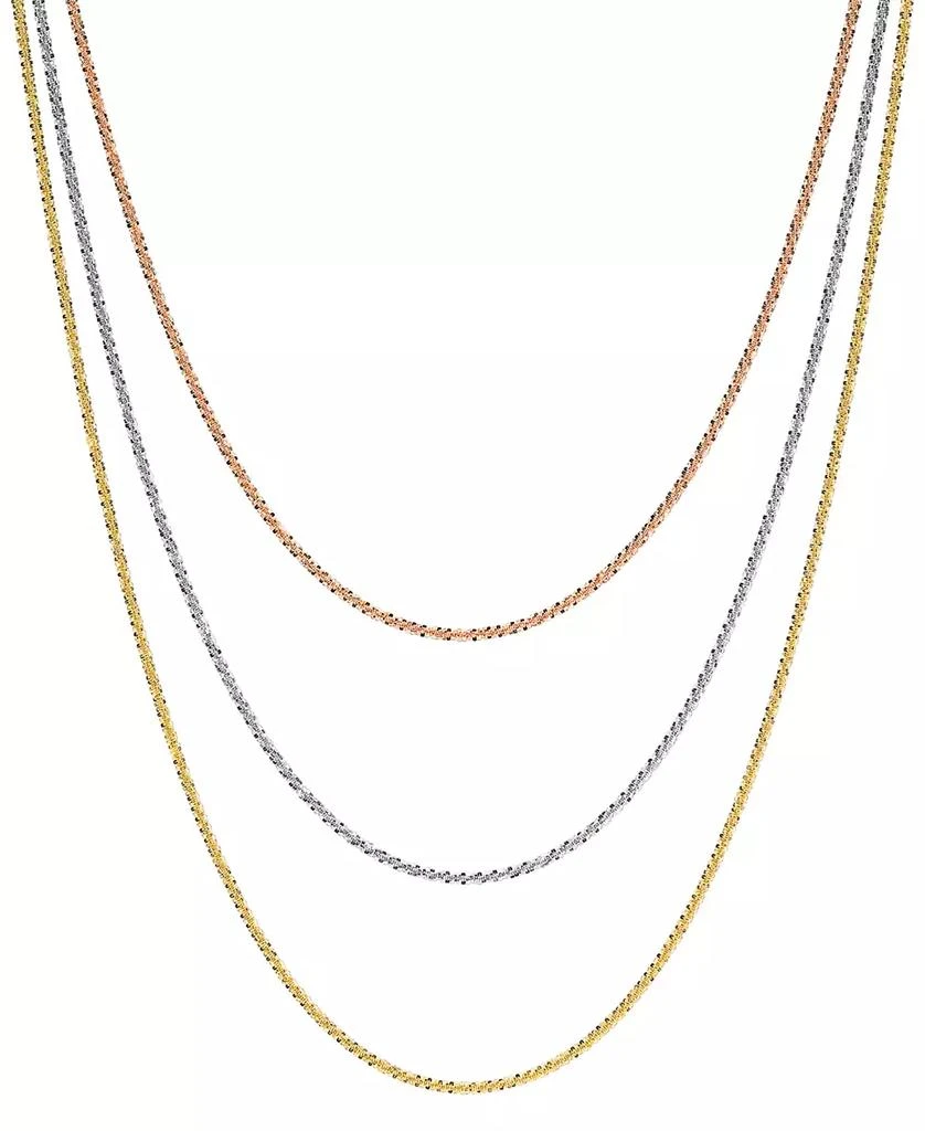 Macy's Sparkle Chain Necklace 18" (1-1/2mm) in 14K Yellow Gold 2