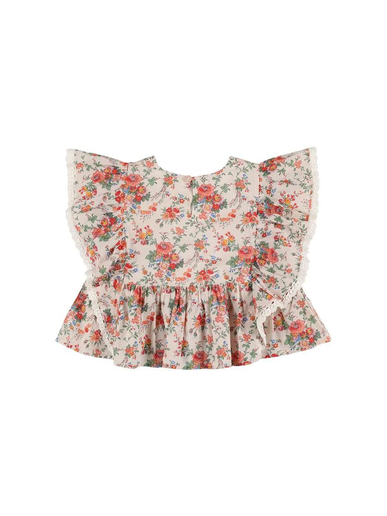 Louise Misha Floral Print Cotton Shirt 2