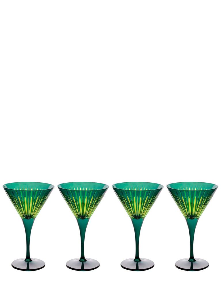 L'Objet Set Of 4 Martini Glasses