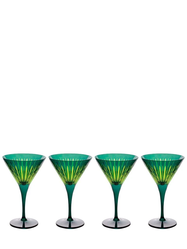 L'Objet Set Of 4 Martini Glasses 1
