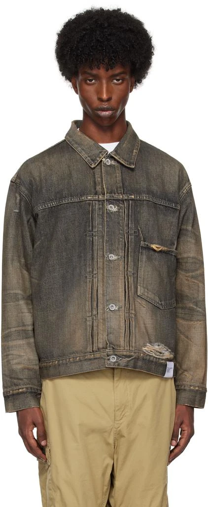 NEIGHBORHOOD Black Type-1 Denim Jacket 1