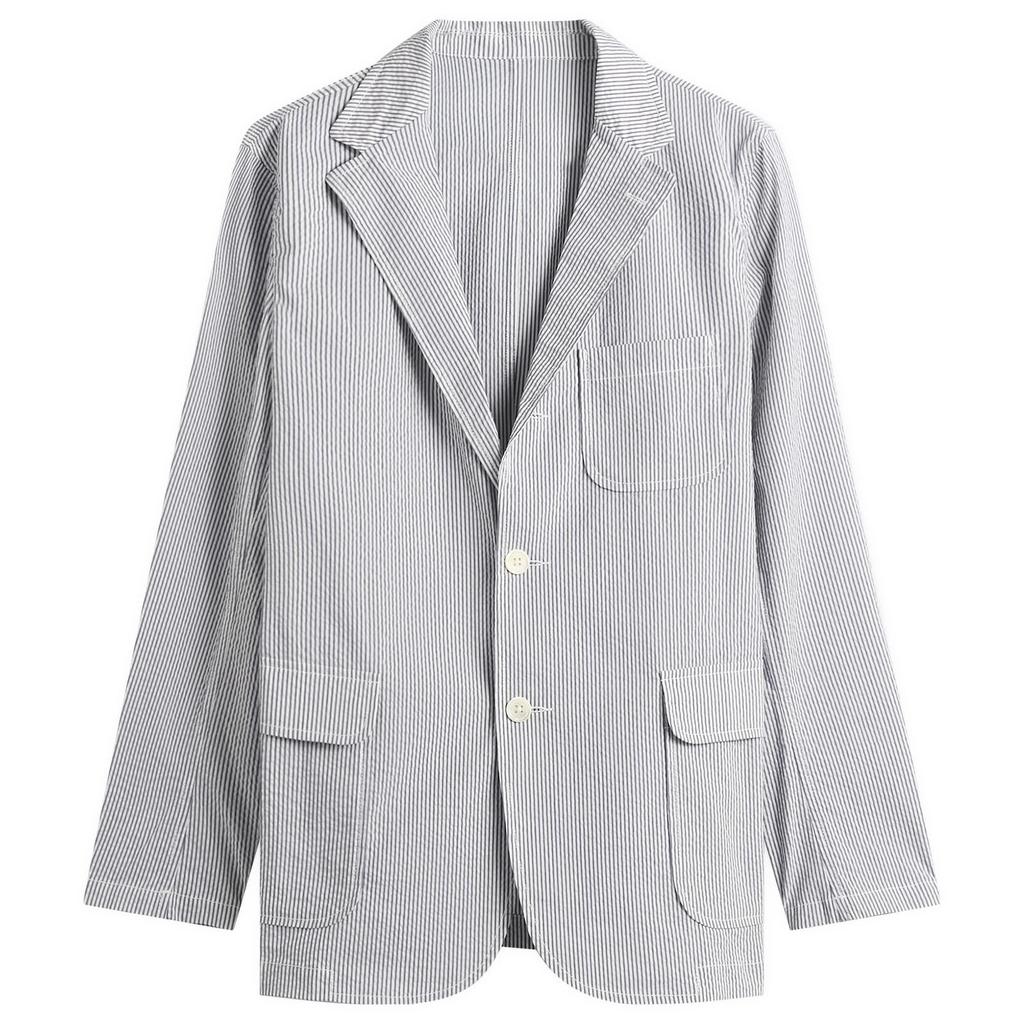 Shop Beams Plus 3 Button COOLMAX® Seersucker Blazer on Sale at