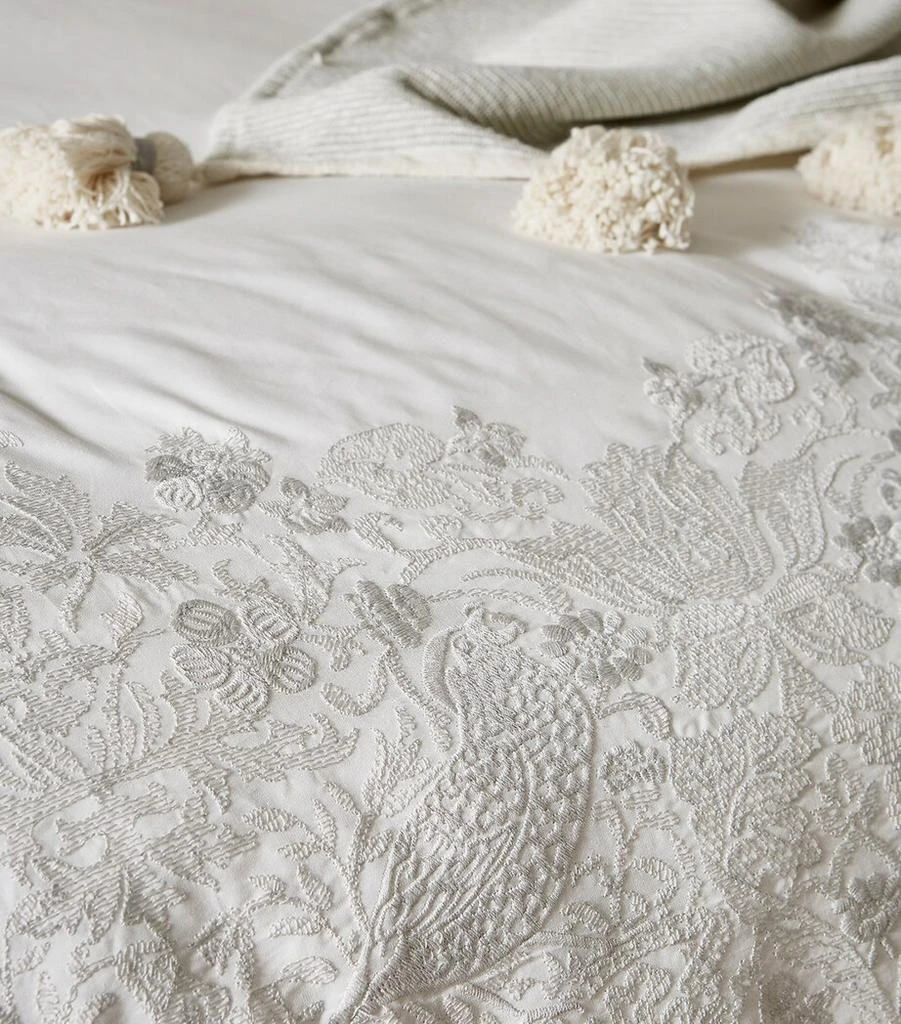 MORRIS & CO. Pure Strawberry Thief Super King Duvet Cover (260cm x 220cm) 3