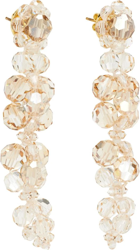 Simone Rocha Cluster Drip Crystal Earrings 2