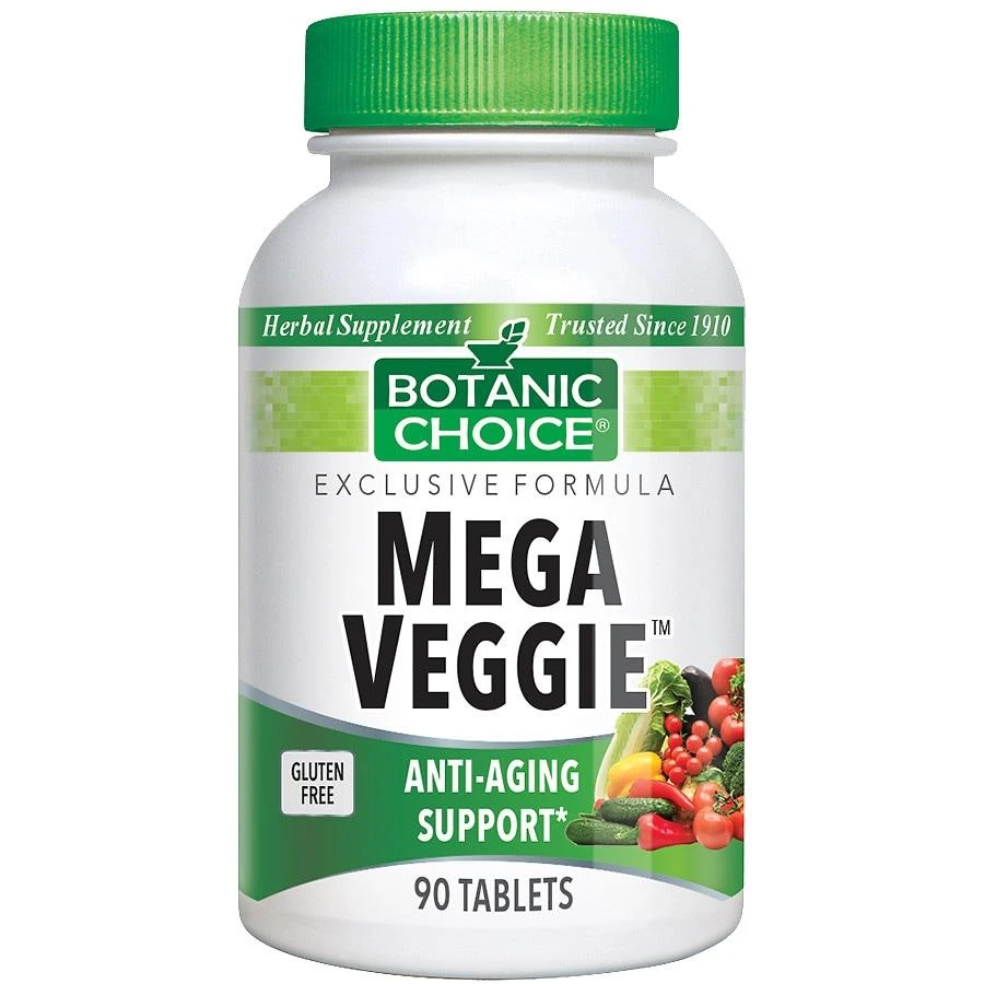 Botanic Choice Mega Veggie Herbal Supplement Tablets 1