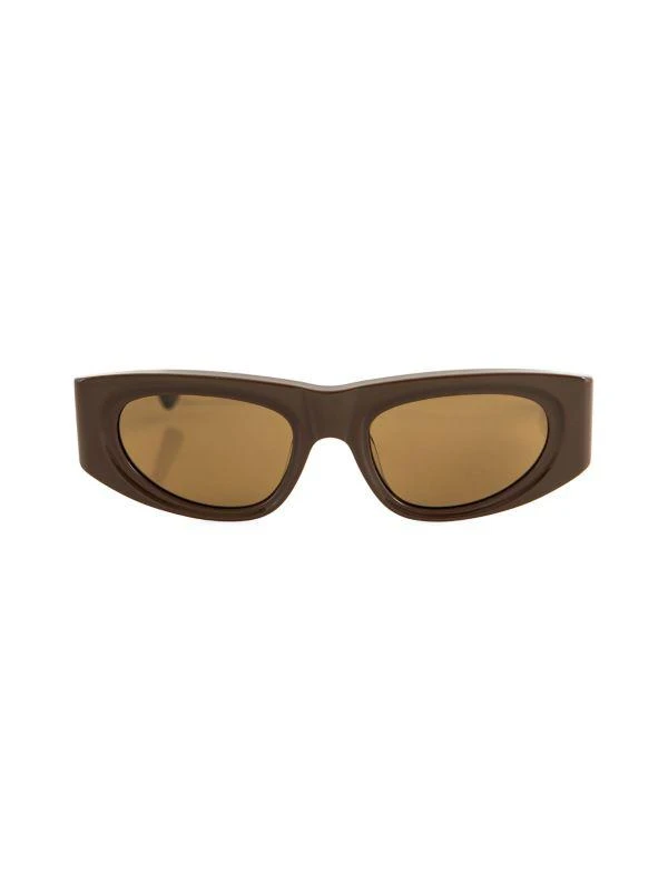 AQS Valentina 55MM Rectangle Sunglasses 1