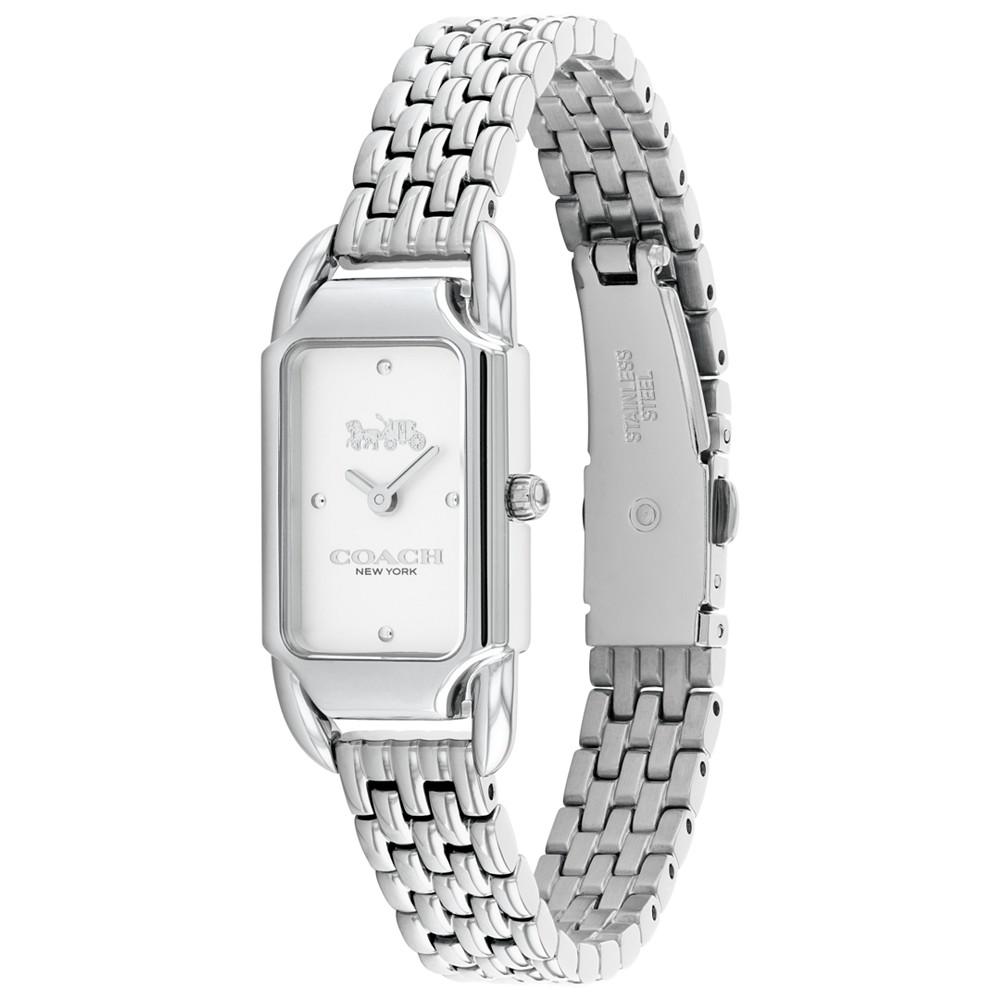 COACH Women's Cadie Stainless Steel Bracelet Watch 17.5mmX28.5mm