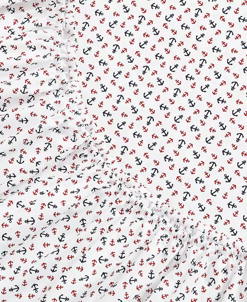 Tommy Hilfiger Printed 200-Thread Count Cotton Percale 4-Pc. Sheet Set 8