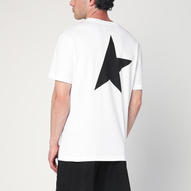Golden Goose Men's Cotton T-Shirt With Logo