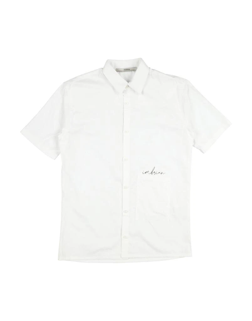 I
M BRIAN Solid color shirt