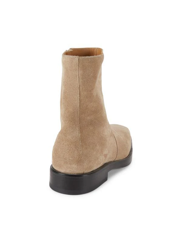 Ferragamo Gerald Suede Boot, Brown display picture 3