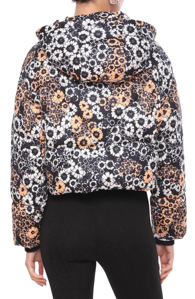 Avec Les Filles Cropped Hooded Puffer Coat 2