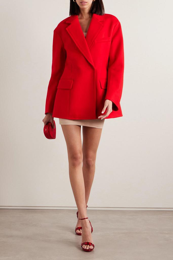 Jason Wu Double-breasted felt blazer