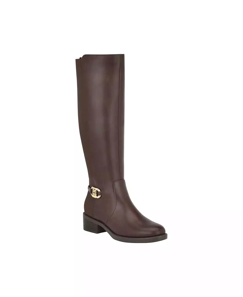 Tommy Hilfiger Women's Imizza Knee High Riding Boots 1