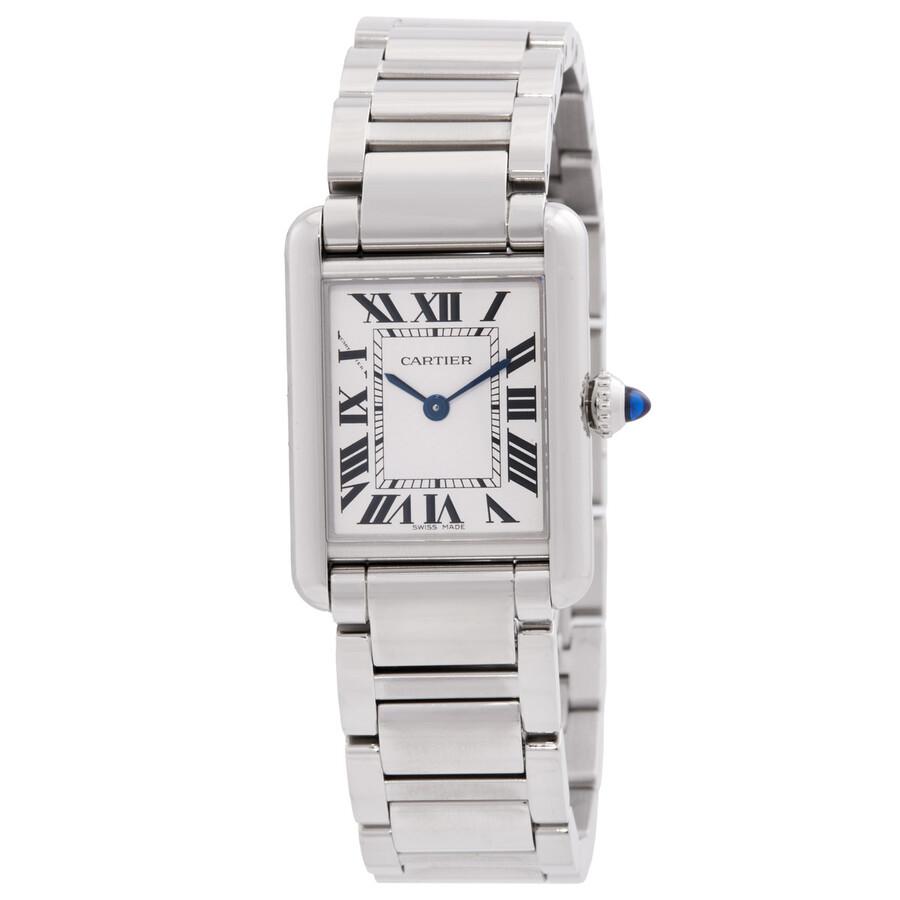 Cartier Louis SolarBeat Quartz White Dial Ladies Watch WSTA0121