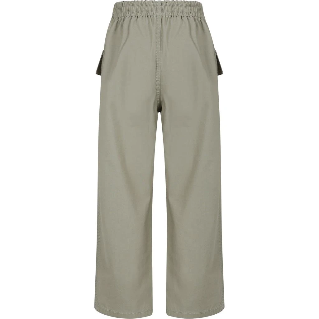 Gucci Green Trousers For Boy With Logo 2
