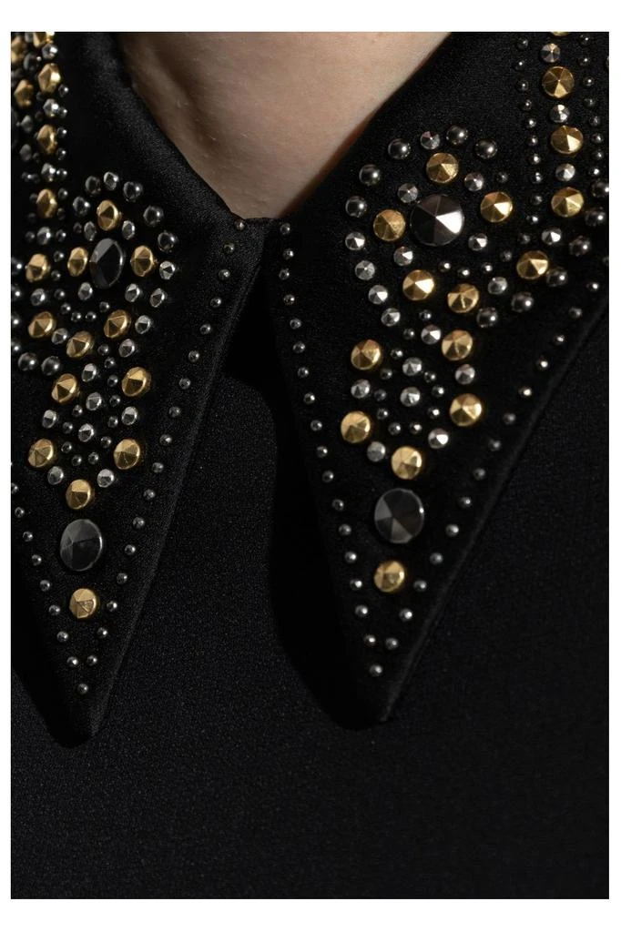 Versace Versace Embellished Knitted Top 5