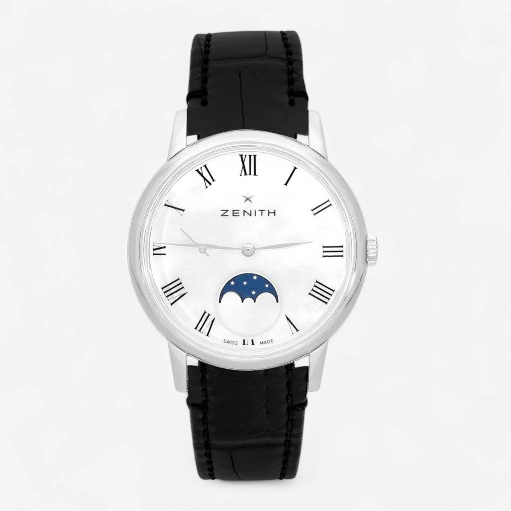 Zenith Zenith Elite Ultra Thin Lady Moonphase Stainless Steel Automatic Ladies Watch 03.2320.692/81.C714 1