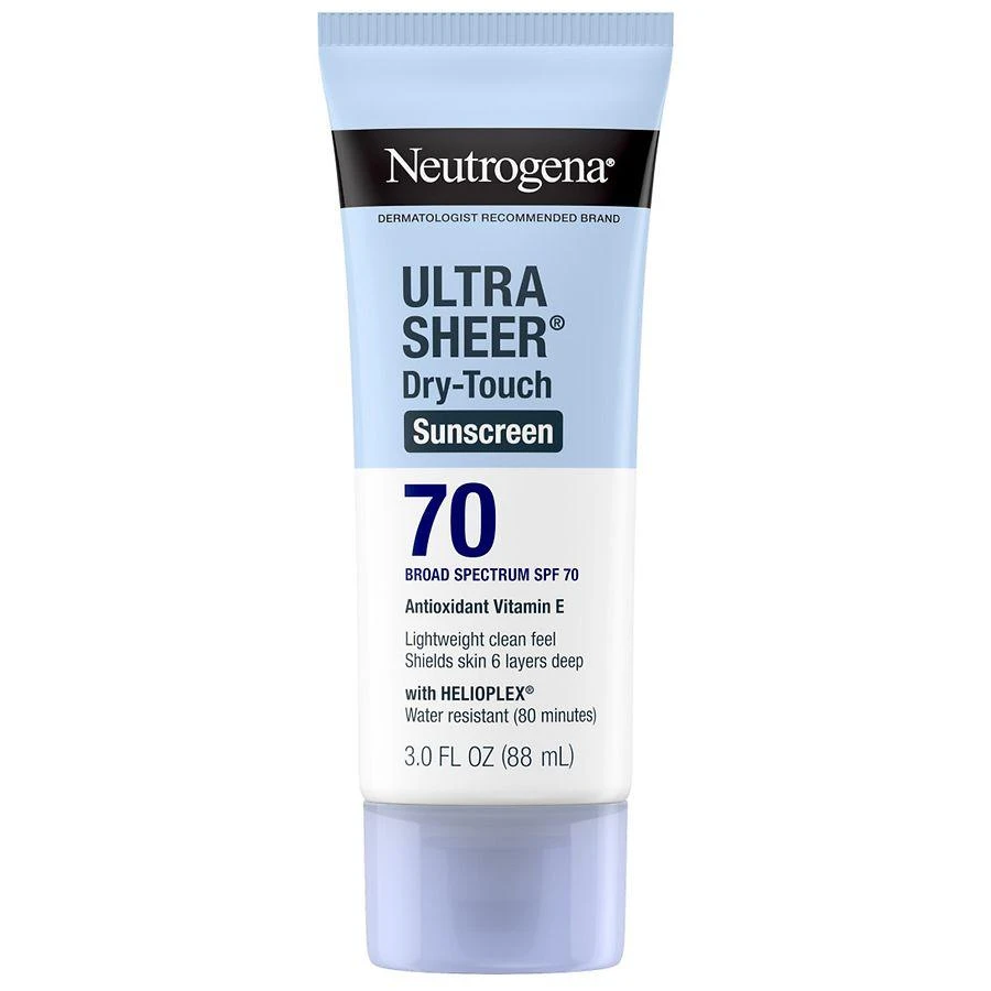 Neutrogena Ultra Sheer Dry-Touch SPF 70 Sunscreen Lotion 1