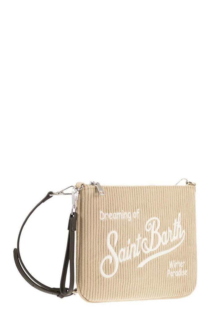 Mc2 Saint Barth MC2 Saint Barth Parisienne - Corduroy Clutch Bag 4