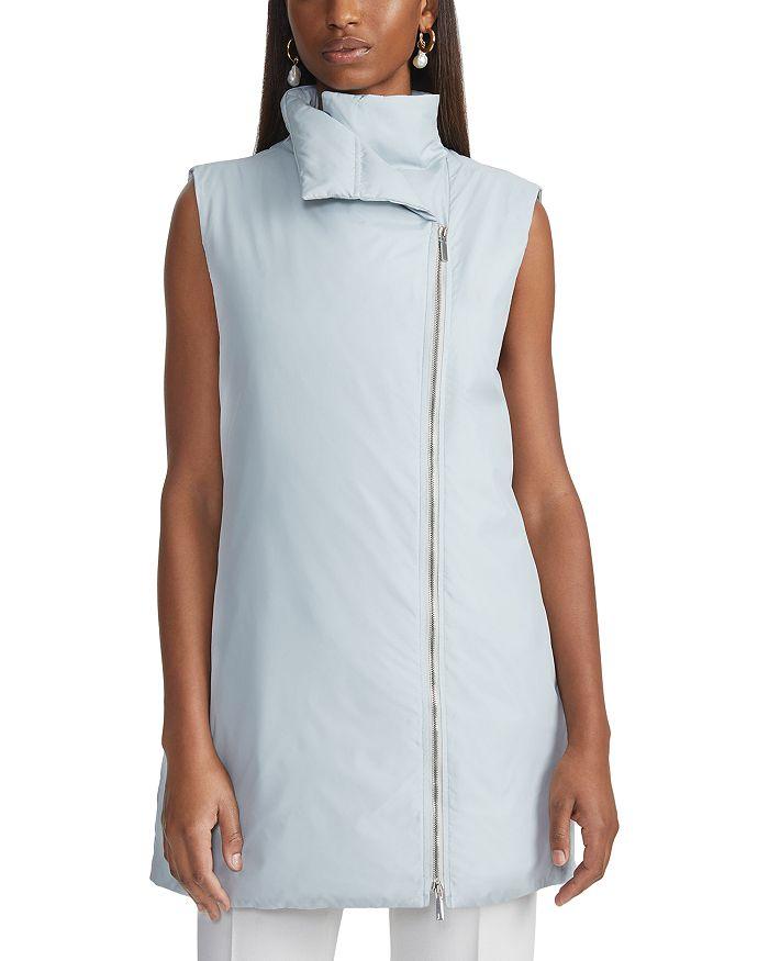 Lafayette 148 New York Asymmetric Zip Vest