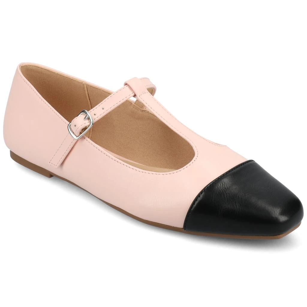 JOURNEE Journee Women's Theah Medium and Wide Width Dress Flats 6