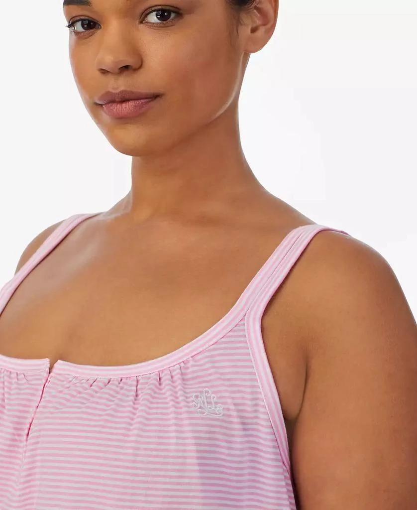 Ralph Lauren Plus Size Cotton Knit Double-Strap Nightgown 8