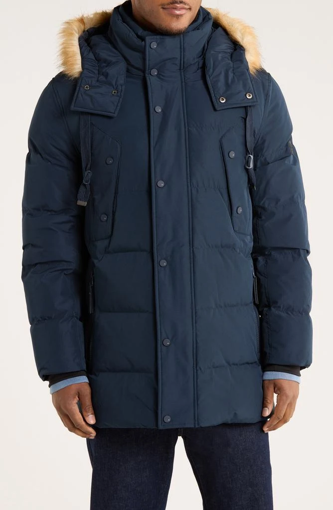 Andrew Marc Gattaca Faux Fur Trim Parka 3