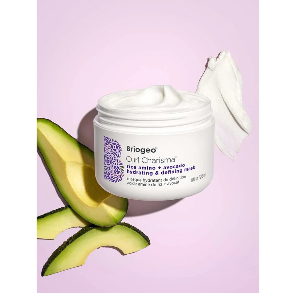 Briogeo Briogeo Curl Charisma™ Rice Amino Avocado Hydrating Defining Hair Mask for Curly Hair 8 fl. oz. 3