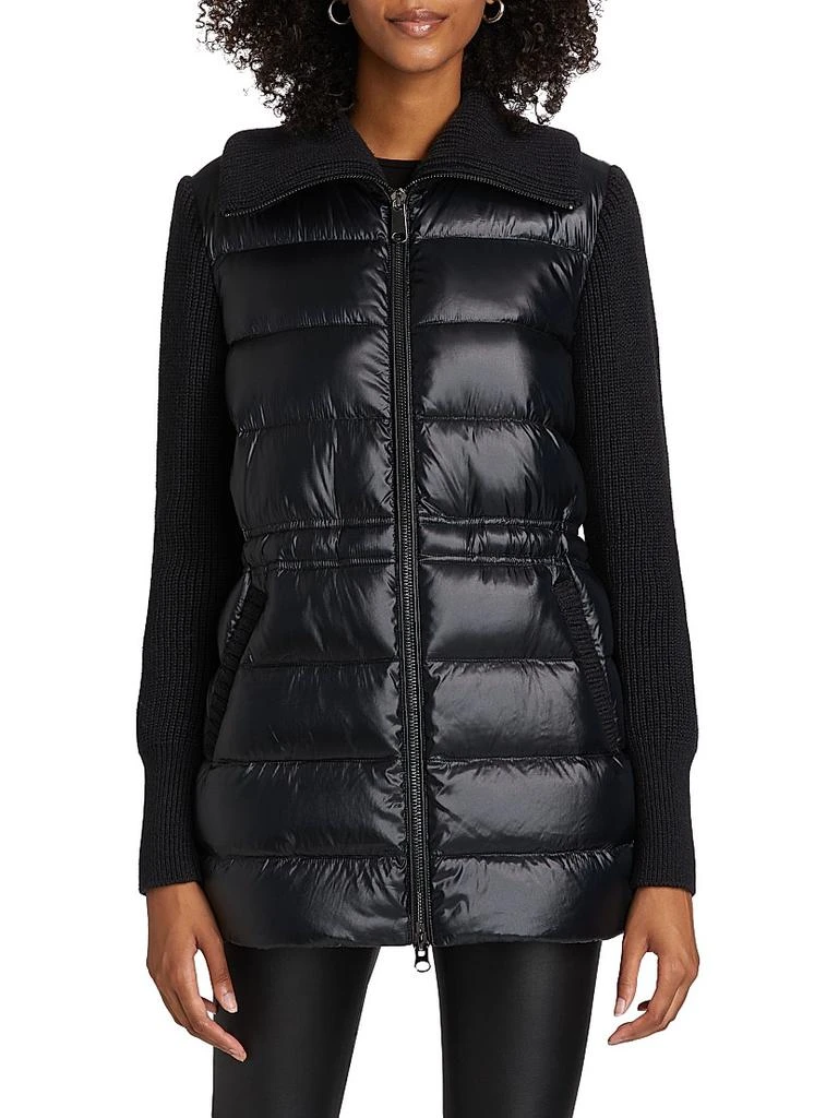 Mercer Collective Mac Mixed-Media Down Coat 3