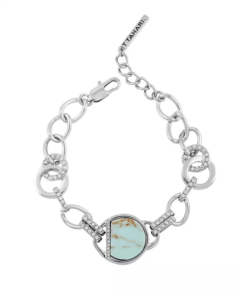 Tahari Crystal Stone Link Bracelet 1