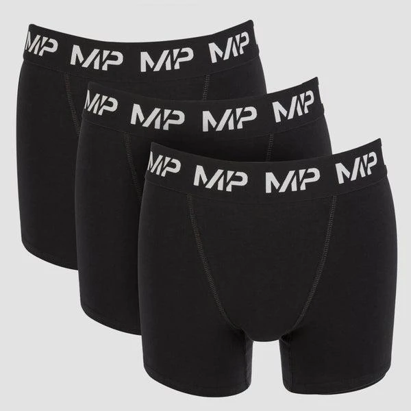 MP MP Men's Boxers - Black (3 Pack) 1