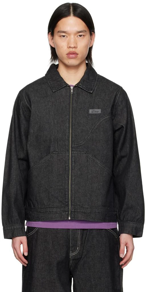 Dime Black Patch Denim Jacket 1